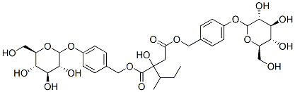 1,4-二[4-(葡萄糖氧)芐基]-2-異丁基蘋果酸酯,58139-23-4、Militarine,分析對照品,98％